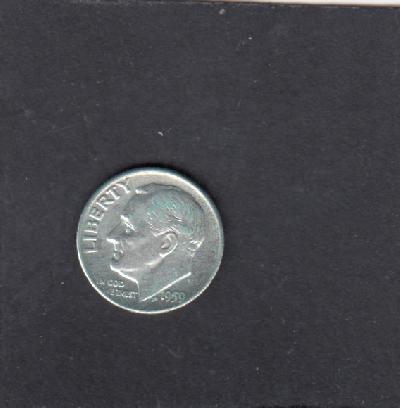 Beschrijving: 1 Dime ROOSEVELT